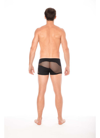 Boxer noir opaque et transparent Shade 2 - LM803-67BLK